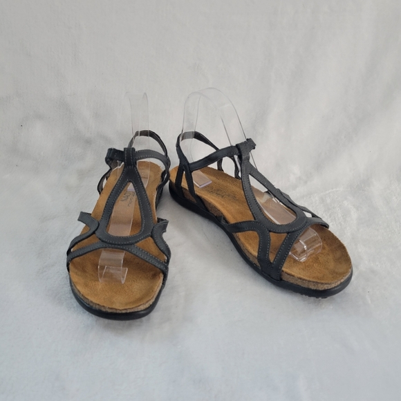 Naot Shoes - Naot Dorith Metallic Road Leather Sandals